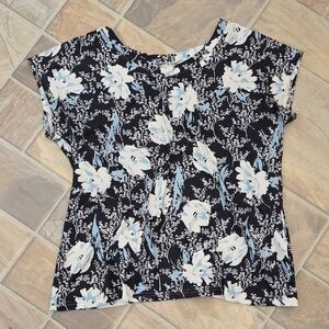 Floral Print Women's Top